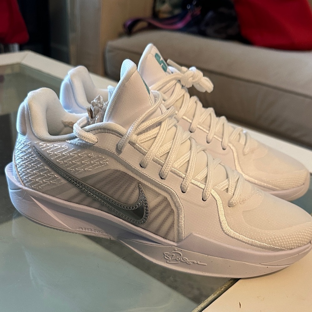 Nike White and Gray Sabrina 2